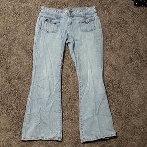 Aeropostale Light Blue Flare Jeans